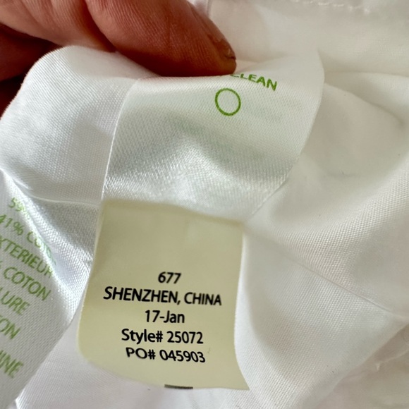 Lilly Pulitzer White Vandalia Resort Shift Dress Size 8 - Picture 7 of 15